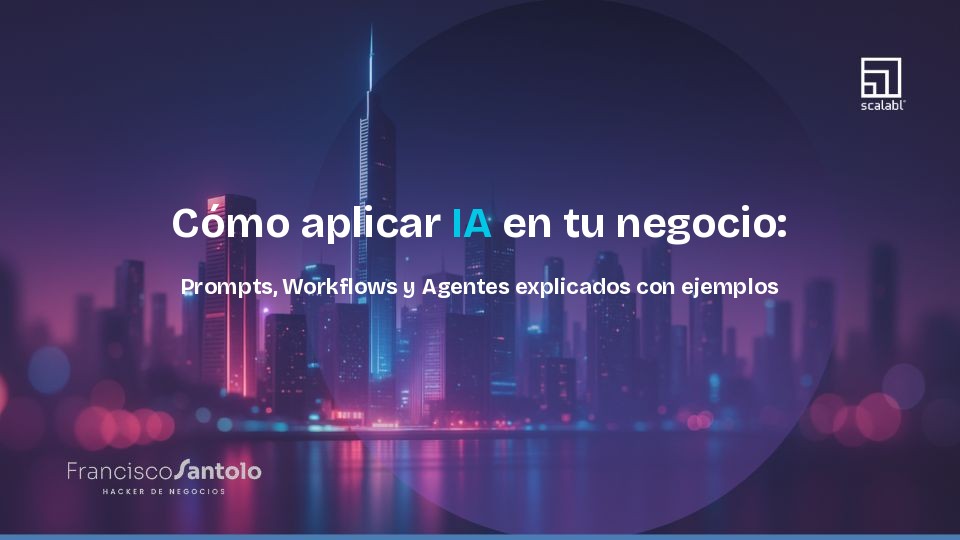 How to apply AI in your business: Prompts, Workflows and Agents explained with examples