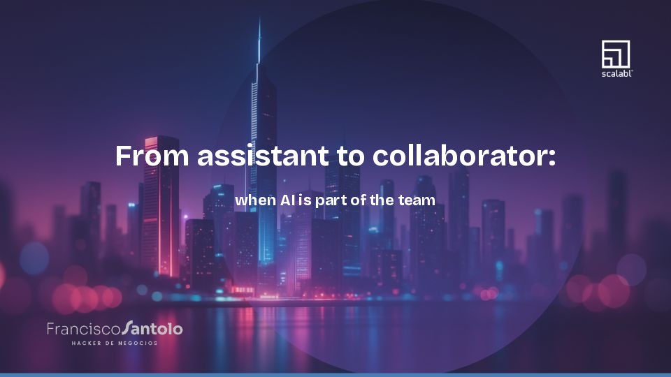 From assistant to collaborator: when AI is part of the team