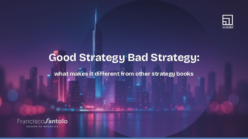Good Strategy Bad Strategy: what makes it different from other strategy books