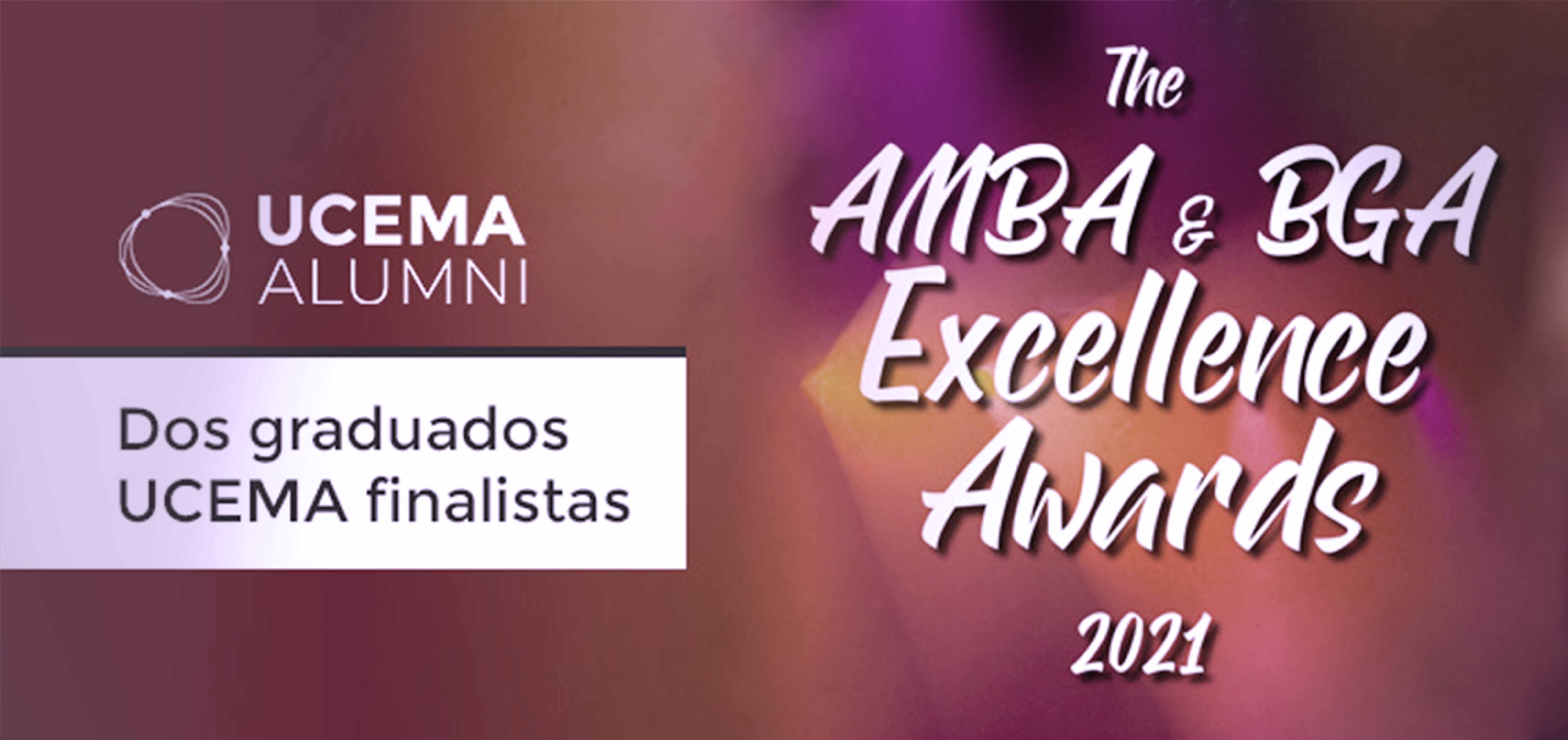 Two UCEMA graduates, finalists in the AMBA Excellence Awards